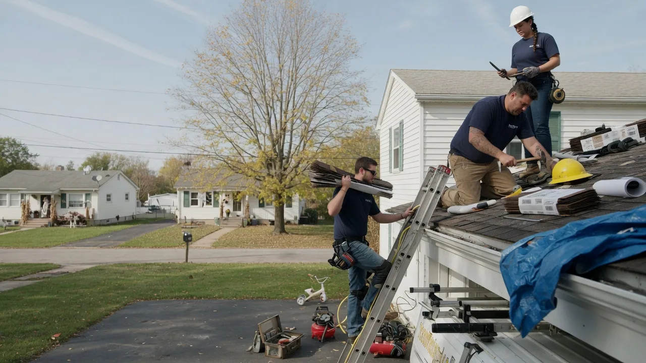 Local Roofing Contractors in New Trenton, IN near me